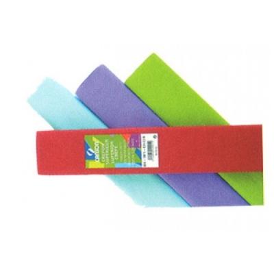 GENERIQUE Rouleau Papier Cr&eacute;pon CANSON - 40g - 0,5x2,5m - Rouge Vif