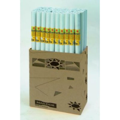MAILDOR Rouleau papier kraft - Blanc - 60g - 3x0,7m