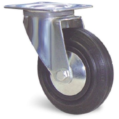 GUITEL Roulette &Agrave; Roure Pvc Platine Pivotante &Oslash; 50mm - 50 Kg