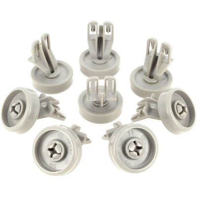 WHIRLPOOL Roulette panier inferieur x 8 pour Lave-vaisselle 