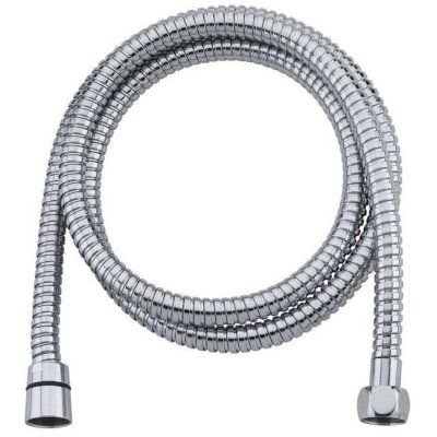 EDOUARD ROUSSEAU Rousseau flexible de douche 1,5m nf double agrafage en inox chrom&eacute; 