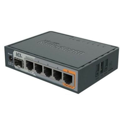 MIKROTIK Router  RB760iGS 880 MHz RJ45 SFP Gris