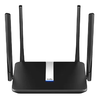 CUDY Routeur  LT500 Wi-Fi Ethernet 1200Mo/s 5GHz WPS Double Bande Noir