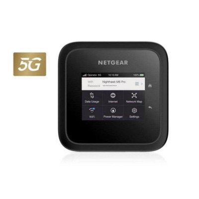 NETGEAR Routeur  Nighthawk M6 Pro MR6450-100EUS Sans Fil Wi-Fi Triple Bande Gigabit Ethernet Noir 