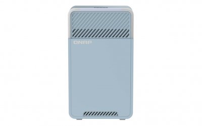 QNAP Routeur  QMiro-201W 12Gbps 2 Ports Ethernet Bi-Bande Bleu