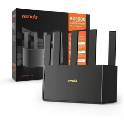 TENDA Routeur WiFi 6 -  - TX12L Pro - AX3000 - 4 Ports Gigabit - WPA3 S&eacute;curis&eacute;
