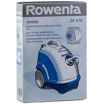 ROWENTA  - Boite de 6 sacs + 1 microfibre ambia (ZR470) Aspirateur