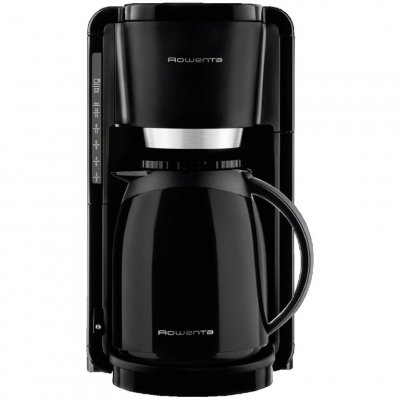ROWENTA  CT 3808 - Cafeti&egrave;re - 12 tasses - noir/inox 