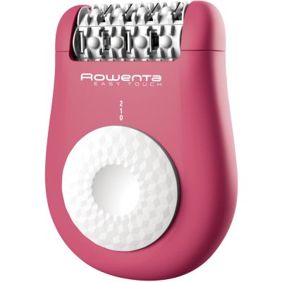 ROWENTA  &Eacute;pilateur &eacute;lectrique pour femme rose/blanc