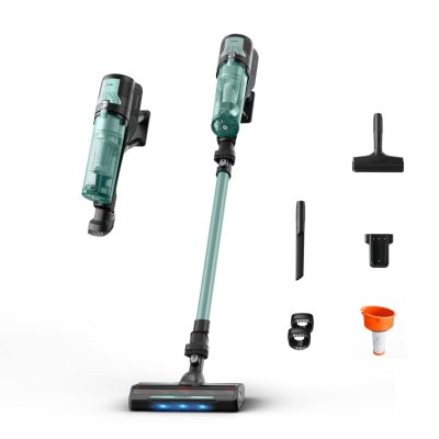 ROWENTA  Rh1833 Aspirateur Balai Batterie Sec Sans Sac Vert, Gris
