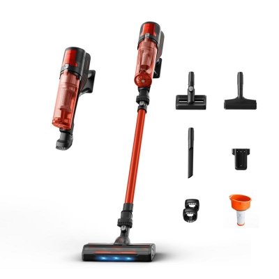 ROWENTA  RH1872 Aspirateur balai 4-en-1 Batterie Sec Sans sac 1 L Rouge