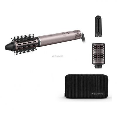 ROWENTA  UB9B20 Multistyler &Agrave; chaleur Rose 1,8 m - Neuf