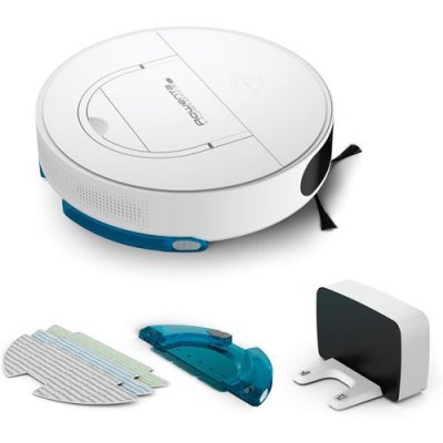  Rowenta X-Plorer RR9077 robot aspirateur 0,5 L Sans sac Blanc