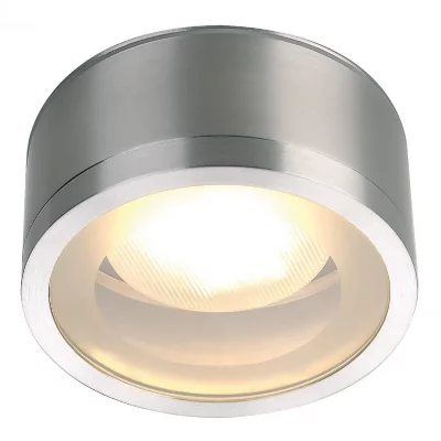 SLV Rox ceiling out, plafonnier ext&eacute;rieur, alu bross&eacute;, tcr-tse max. 11w, 1