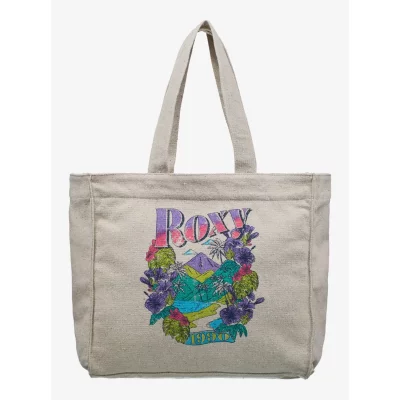 ROXY  - Drink the Wave Tote Bag - Sac &agrave; bandouli&egrave;re gris