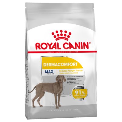 ROYAL CANIN  - Croquettes Maxi Adulte Dermacomfort - Sac De 12 Kg