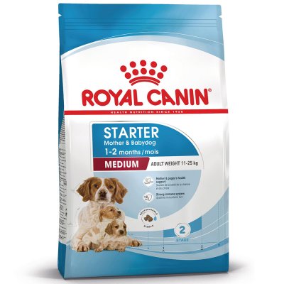 ROYAL CANIN  Medium Starter Mother & Babydog pour chiot 2 x 4 kg