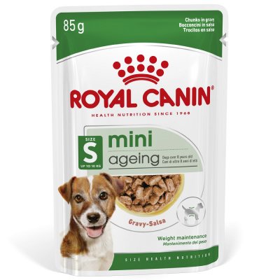 ROYAL CANIN  Mini Ageing 12+ Sachets pour chien 2 bo&icirc;tes (24 x 85 g)