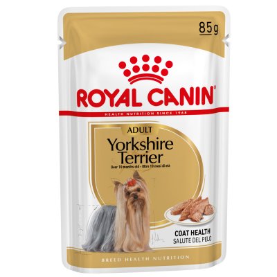 ROYAL CANIN BREED Royal Canin Nourriture pour Chien Mini Yorkshire 85 g - Lot de 12
