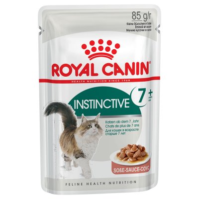 ROYAL CANIN  Sachets Instinctive +7 - En sauce