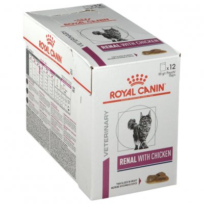 ROYAL CANIN VETERINARY DIET Royal Canin Veterinary Chat Renal Poulet - Sachets