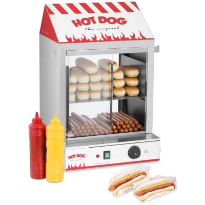 ROYAL CATERING  Cuiseur &agrave; vapeur hot-dogs - 2 000 W RCHW 2000
