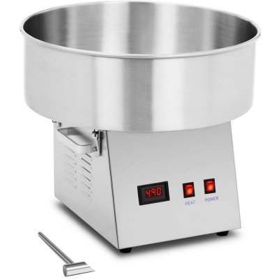 ROYAL CATERING  Machine &agrave; barbe &agrave; papa - 52 cm - 1 080 W - Inox RCZK-1080