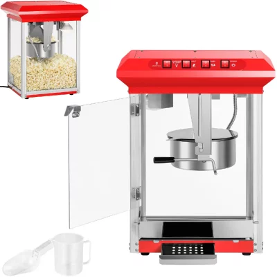 ROYAL CATERING  Machine &agrave; popcorn rouge - 8 oz