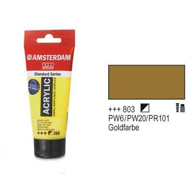 GENERIQUE Royal Talens Amsterdam Standard Acrylic Paint 120ml-Deep Gold