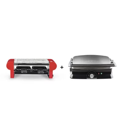 HKOENIG Rp2 appareil a raclette pierre + gr20 plancha grill et panini