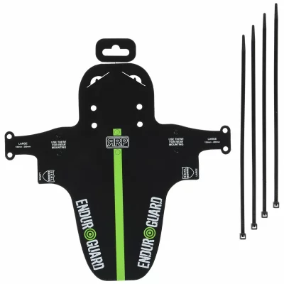 RRP  enduroguard garde-boue noir large fourche &agrave; 120 &agrave; 200 mm