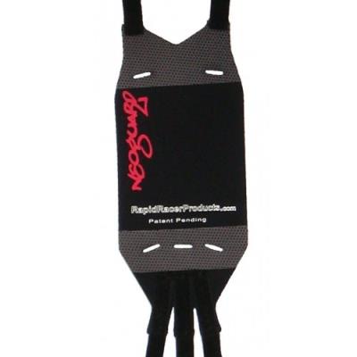 RRP  neoguard graffiti garde boue noir rouge 160 210 mm