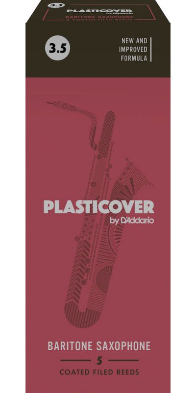 D ADDARIO RICO RRP05BSX350 - Anches saxophone baryton, force 3.5, bo&icirc;te de 5