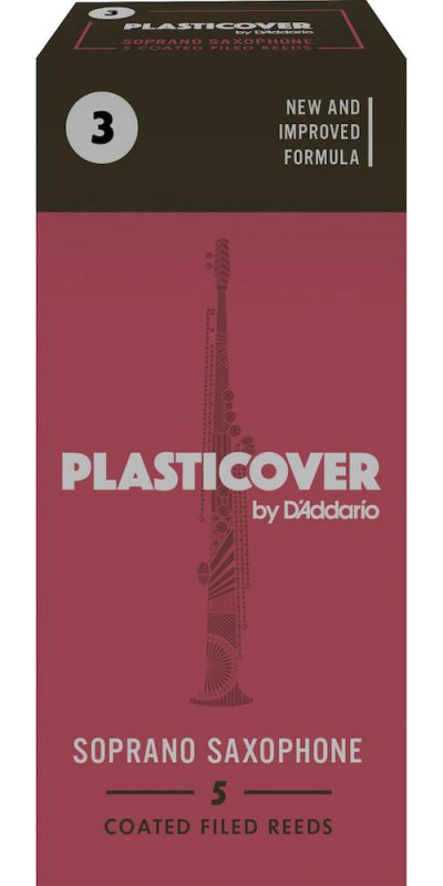 D ADDARIO RICO RRP05SSX300 - Anches saxophone soprano, force 3.0, bo&icirc;te de 5
