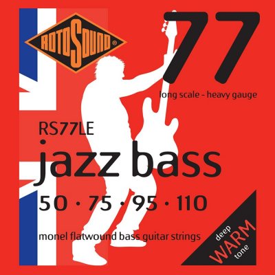 ROTOSOUND RS77LE Jazz bass - Jeu de cordes basse - 50-110 