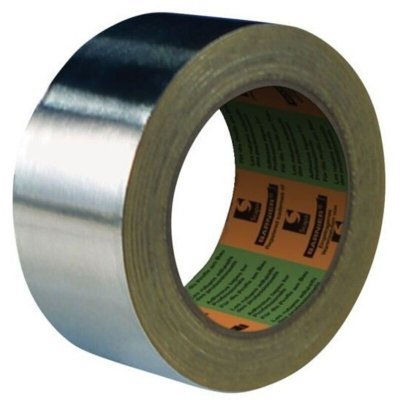 BARNIER Ruban adh&eacute;sif jointures divers aluminium 50 mm x 50 m&egrave;tres 