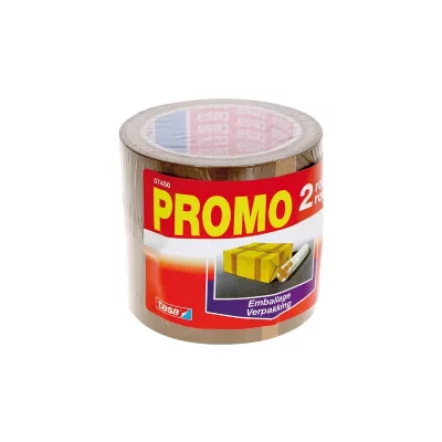 TESA Ruban adh&eacute;sif - lot de 2 - 66 m - lot de 50 mm - 