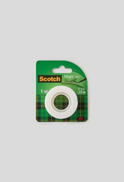 SCOTCH Ruban Adh&eacute;sif Magic Invisible 19 Mm X 25 M  - Le Ruban