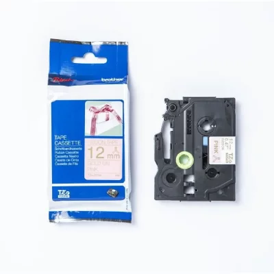 BROTHER Ruban  - TZERE34 - Or sur Rose 12mm - Qt 1