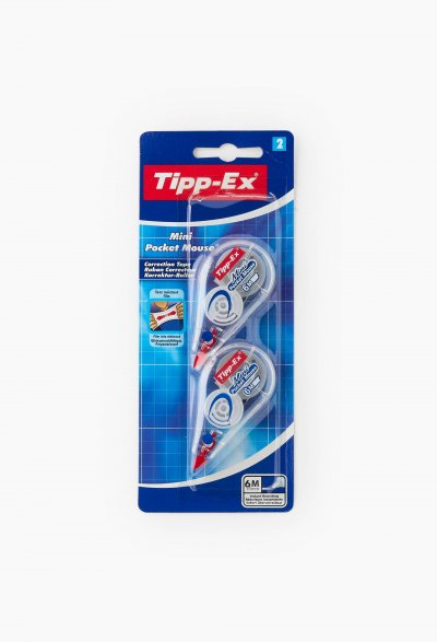 TIPPEX Ruban Correcteur Mini Pocket Mouse 5 M Tipp Ex - Les 2 Rubans Correcteurs