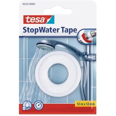 TESA Ruban d'&eacute;tanch&eacute;it&eacute; p. T. F. E - t&eacute;flon - 12 m x 12 mm - stopwater -