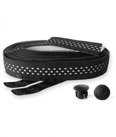 BIKE RIBBON Ruban de guidon v&eacute;lo BikeRibbon Drop noir/blanc