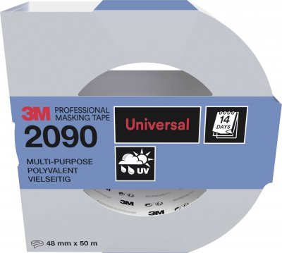 3M Ruban de masquage multi-surface bleu 48mmx50m -  - 209050