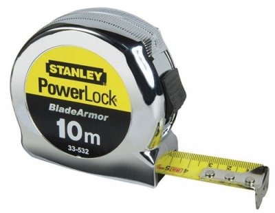 STANLEY Ruban de mesure PowerLock&reg; Blade Armor 10m  0-33532