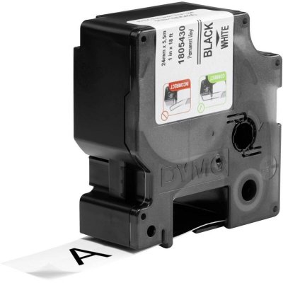 DYMO Ruban  Rhino 24 mm vinyl noir sur blanc 1805430