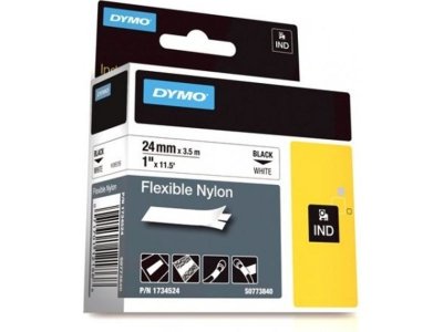 DYMO Ruban  RPRO NYL 24MMX3.5M,WHI B1