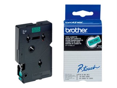 BROTHER Ruban matriciel  9mm noir / Vert