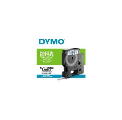 DYMO Rubans D1  43610 - Ruban noir/transparent - 6 mm x 7 m