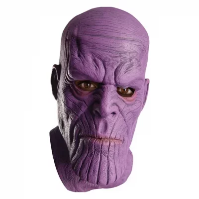 RUBIES  Masque adulte int&eacute;gral Thanos en latex Infinity War- - Masque