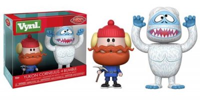 FUNKO Rudolph Bumble et Yukon Cornelius Vynl.